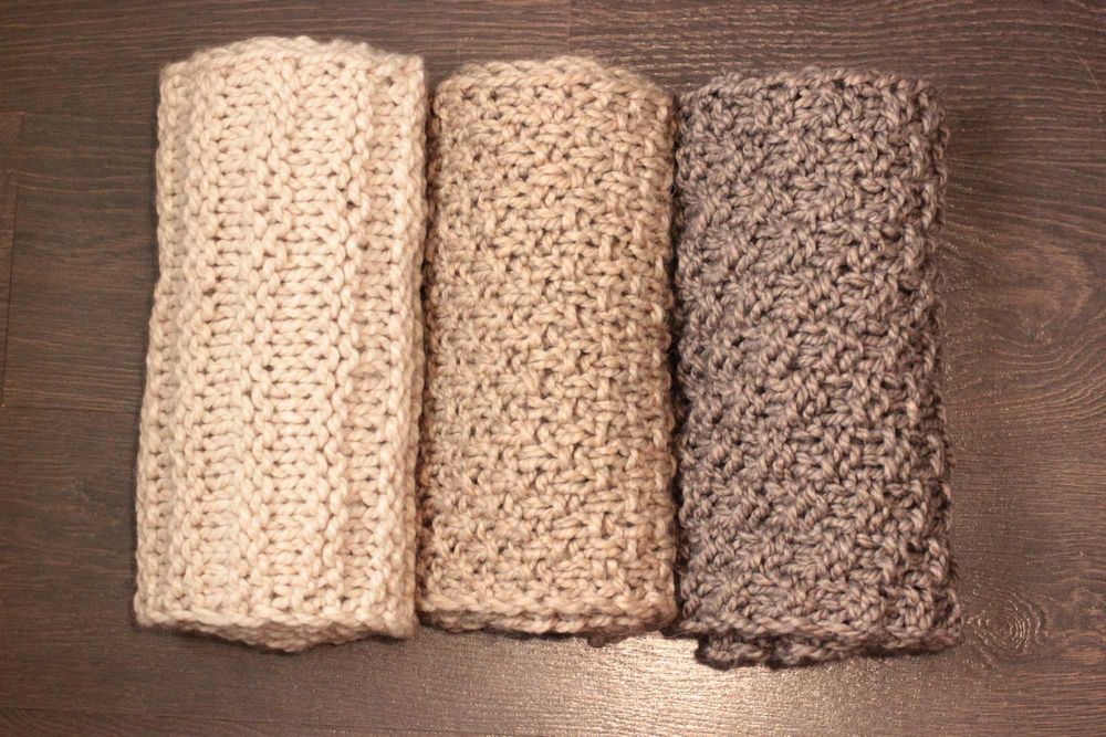 Снуд на зиму Hand Made шерсть