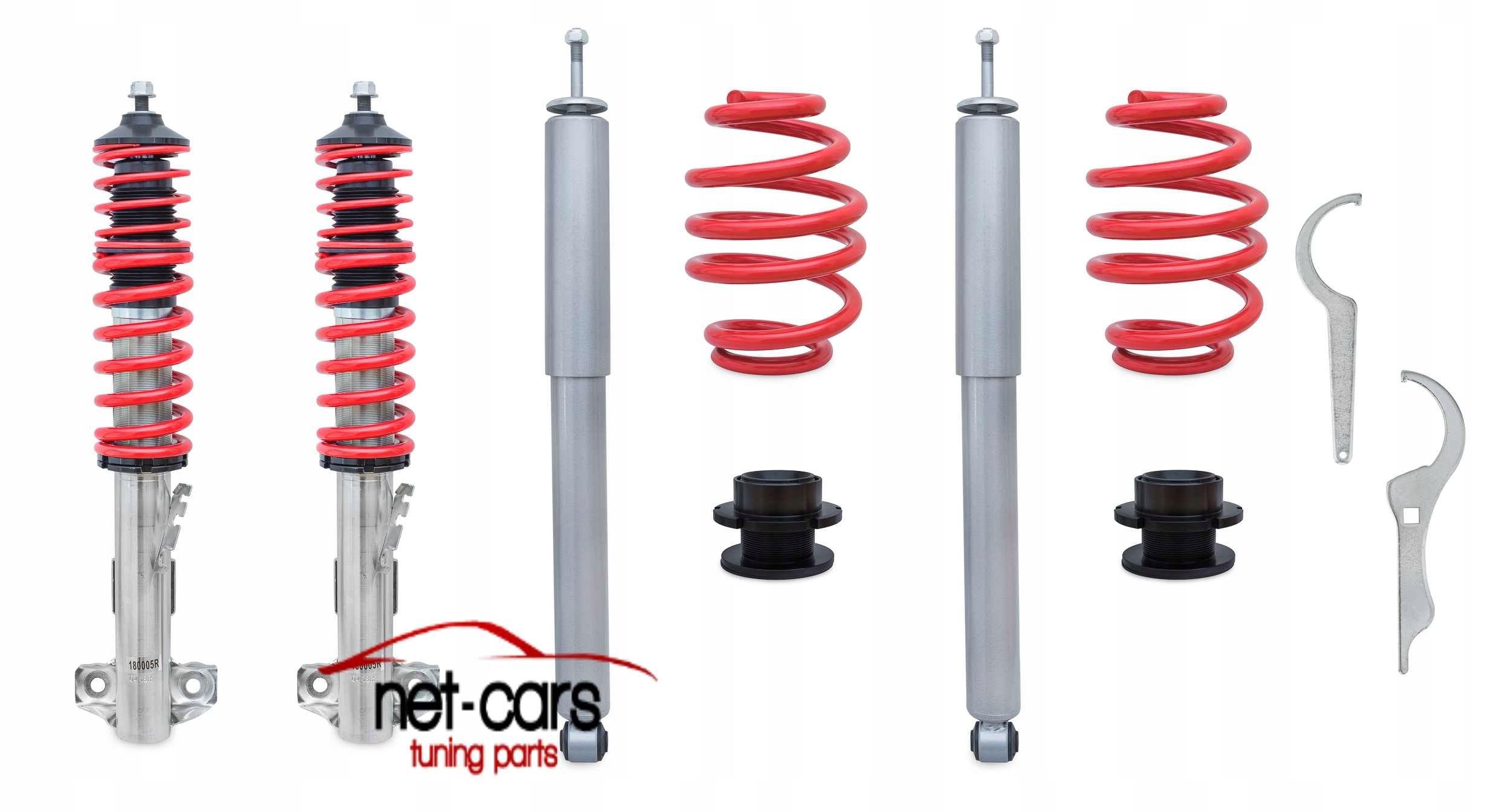 Zawieszenie gwintowane Sportowe BMW E36 Gwint RED