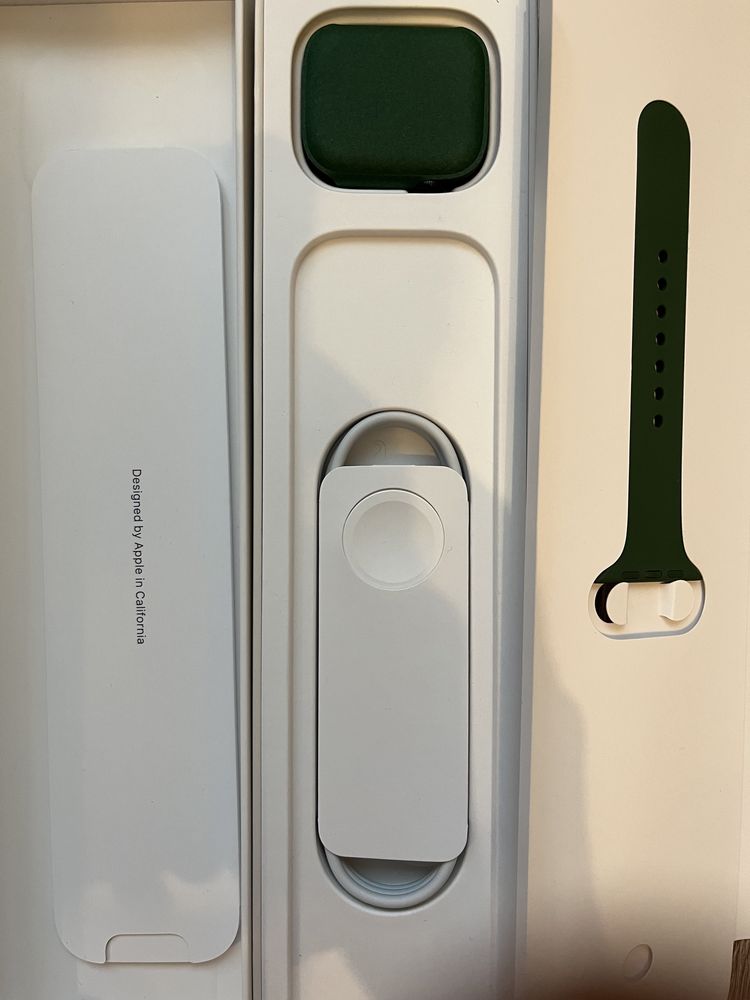 Apple Watch Series 7 GPS 45 mm Green. Новий. Гарантія