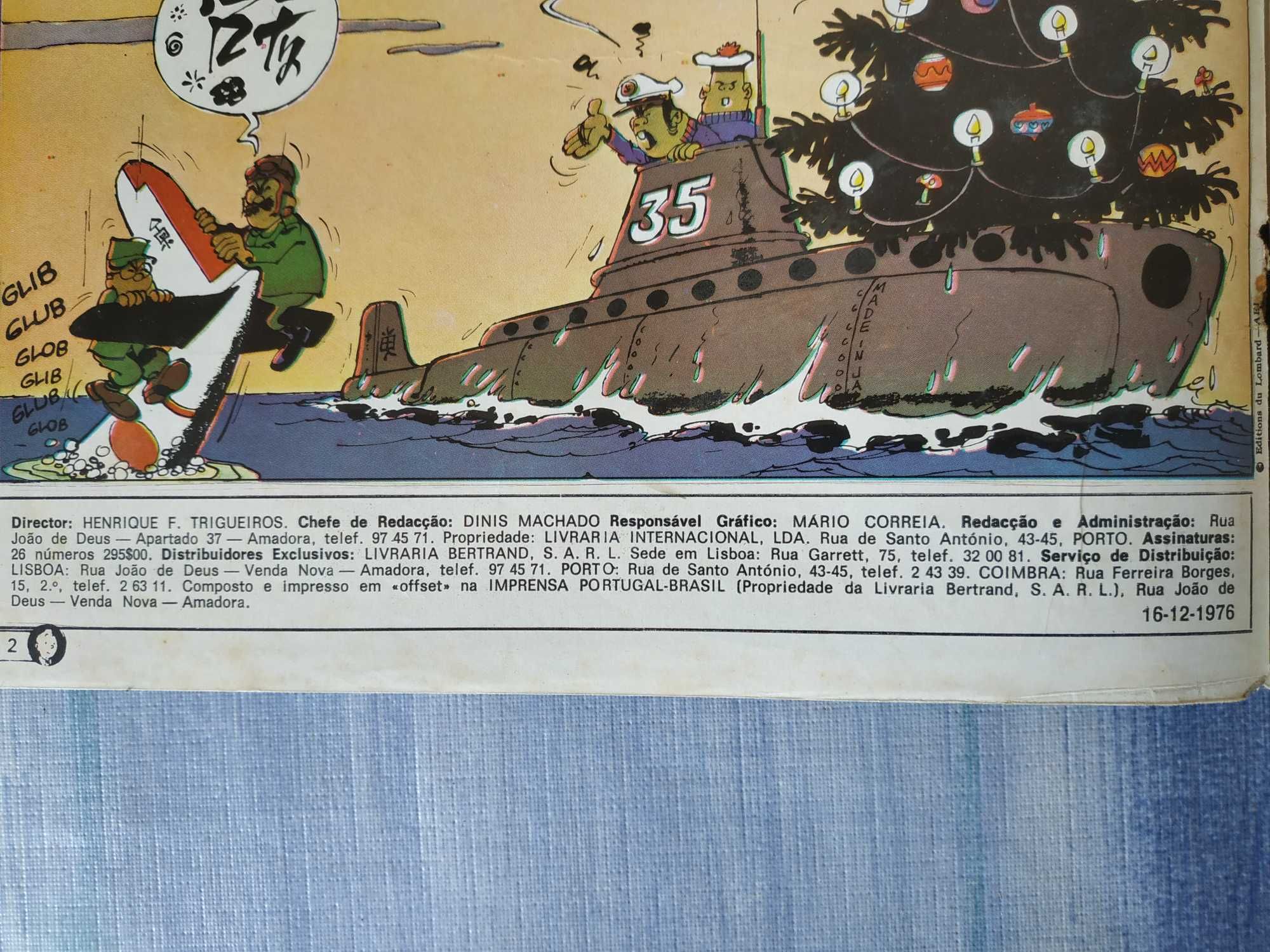 Revista Anual Tintin n.º 1, 2 e 3