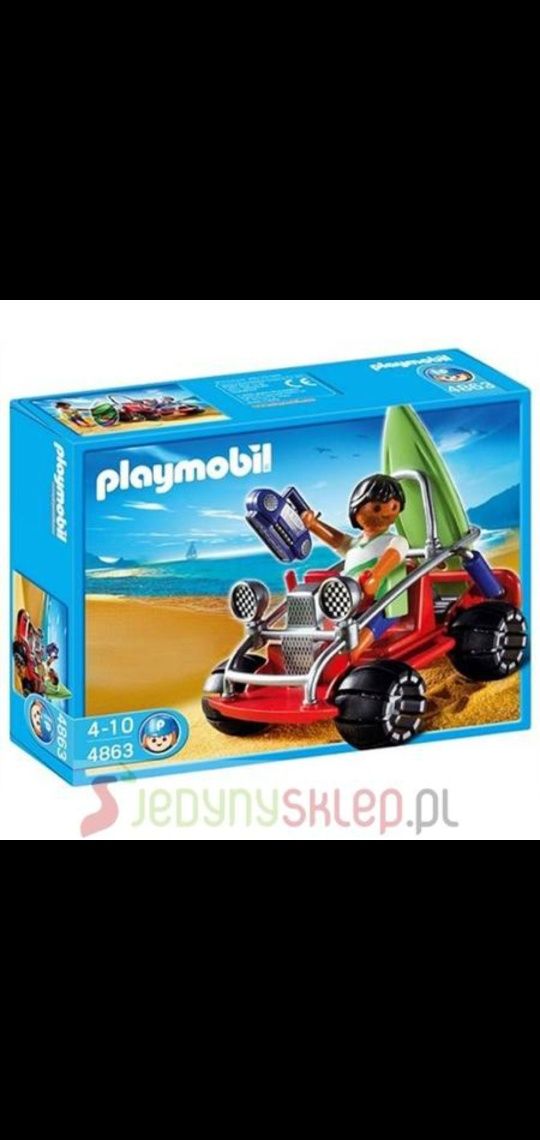 Playmobil 4863 quad plażowy. Prezent