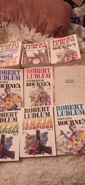 Robert Ludlum Bourne 9 książek