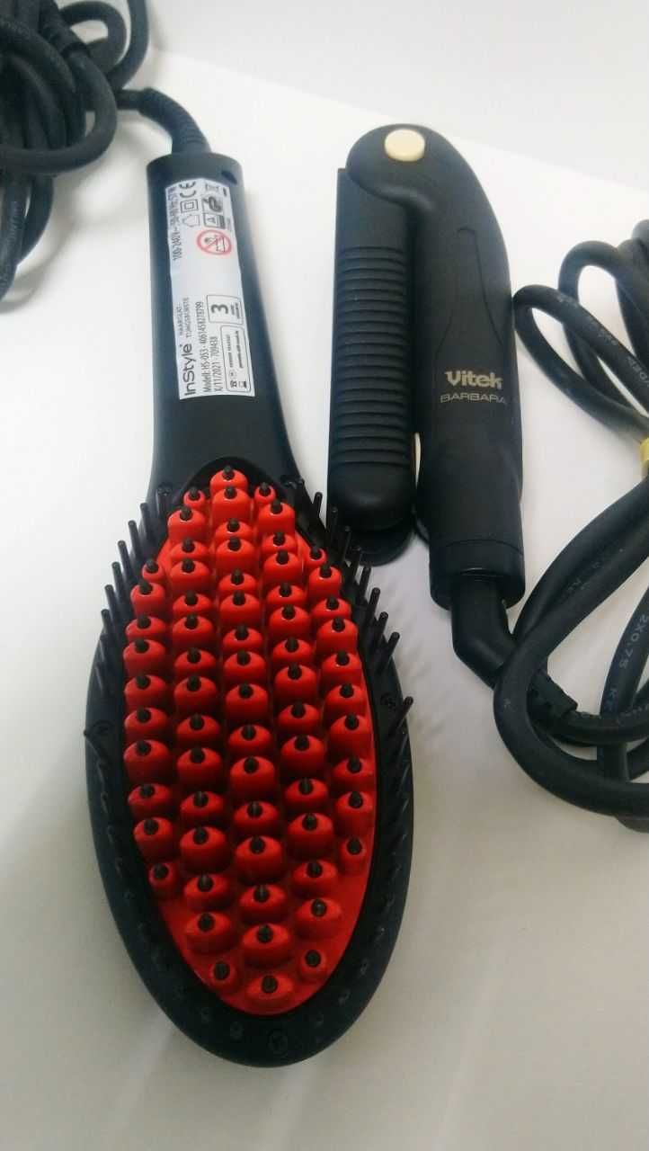 Випрямляч для волосся Vitek VT-2246 BK+гребінець-випрямляч