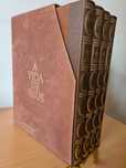 4 volumes da "Vida de Jesus" de Raul Correia