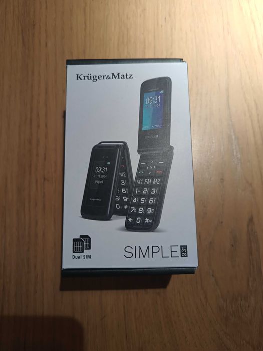 Telefon dla seniora Krüger&Masz Simple931