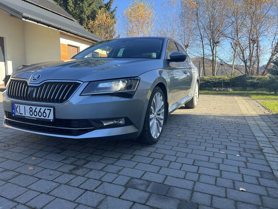 Skoda SUPERB III 2,0tdi 190km,DSG,bezwypadkowy,przebieg 105tys,krajowy