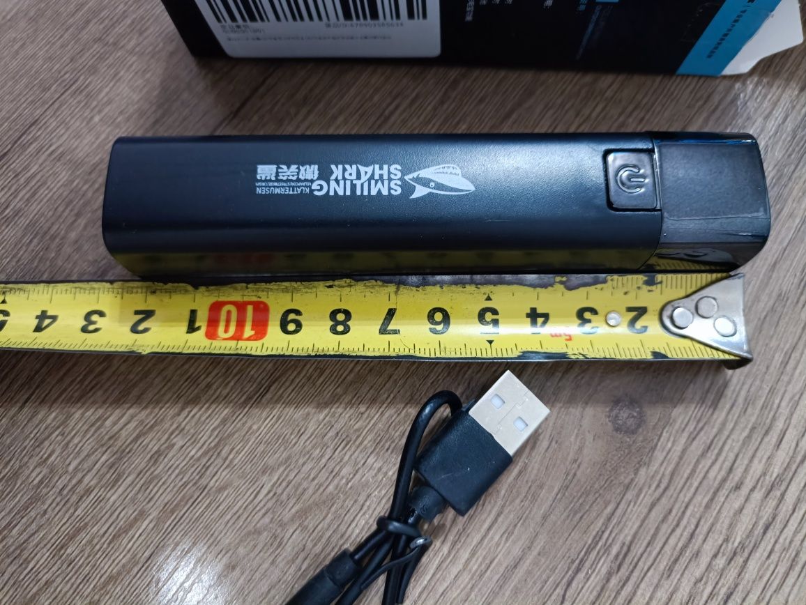 Светодиодный фонарик, USB, перезаряжаемый  аккумулятор 18650
