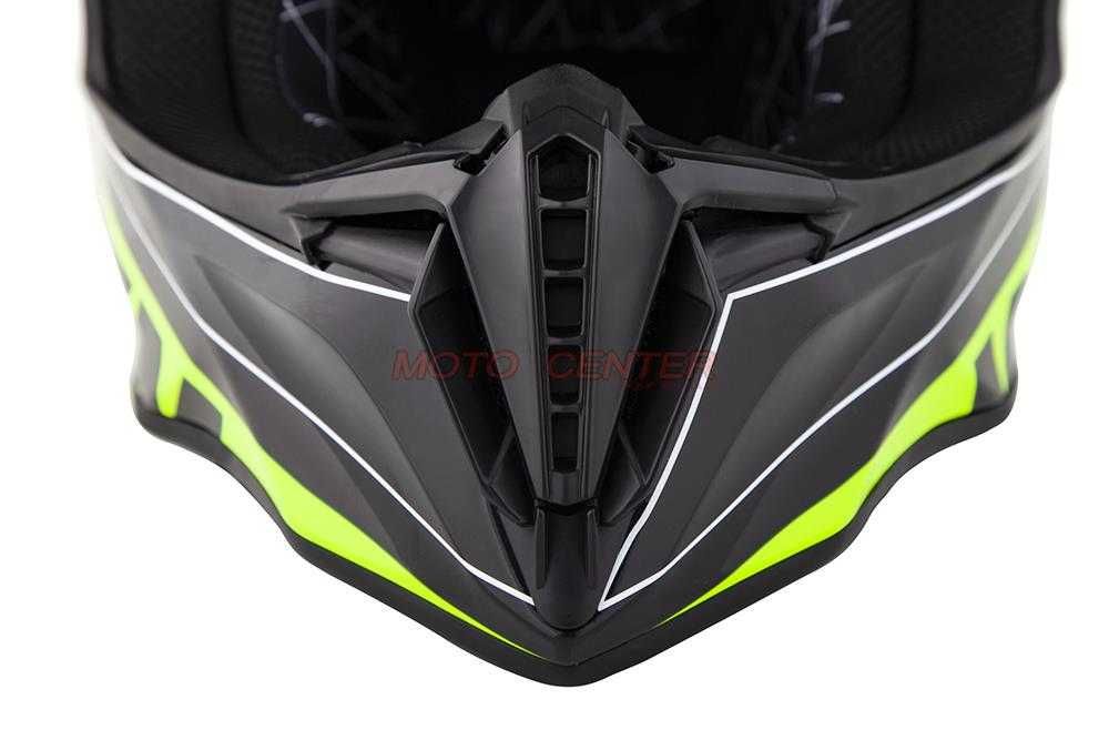 Kask Crossowy BLEXX MD-902 seledyn rozmiar M Homologacja ECE R22-06