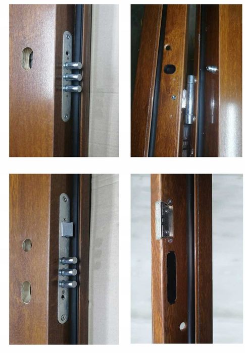 Drzwi 68 mm GA-20 antracyt/orzech/złoty dąb 90 L LUB P