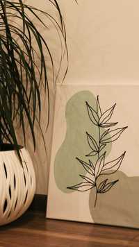 Obrazy 40x30cm z motywem rośliny