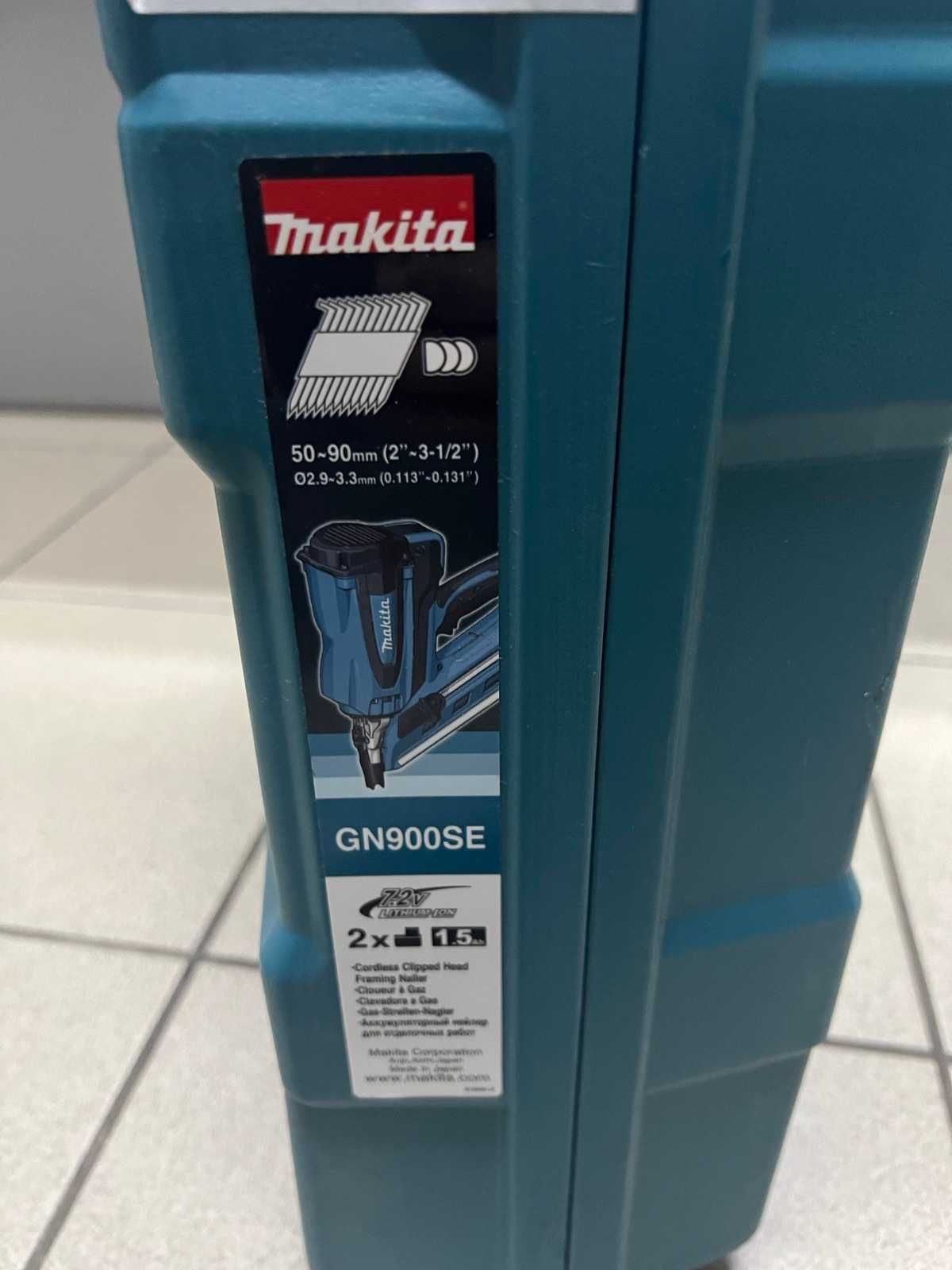 Makita GN900SE Гвоздезабиватель аккумуляторный / газовый НОВЫЙ!