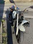 Honda cb1000r acidentada