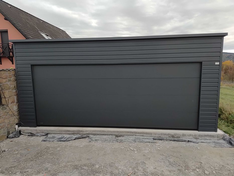 Garaż Dwustanowiskowy 6x5,8 – PREMIUM z bramą segmentową