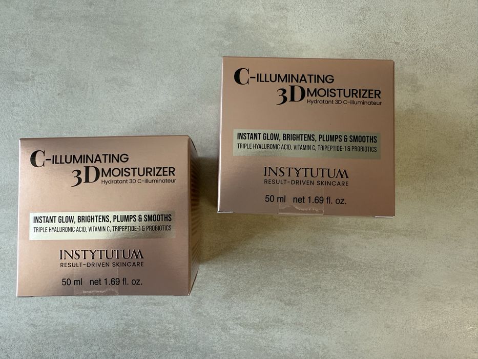 Крем Superbiotic та C-illumination 3D з сяянням від Instytutum
