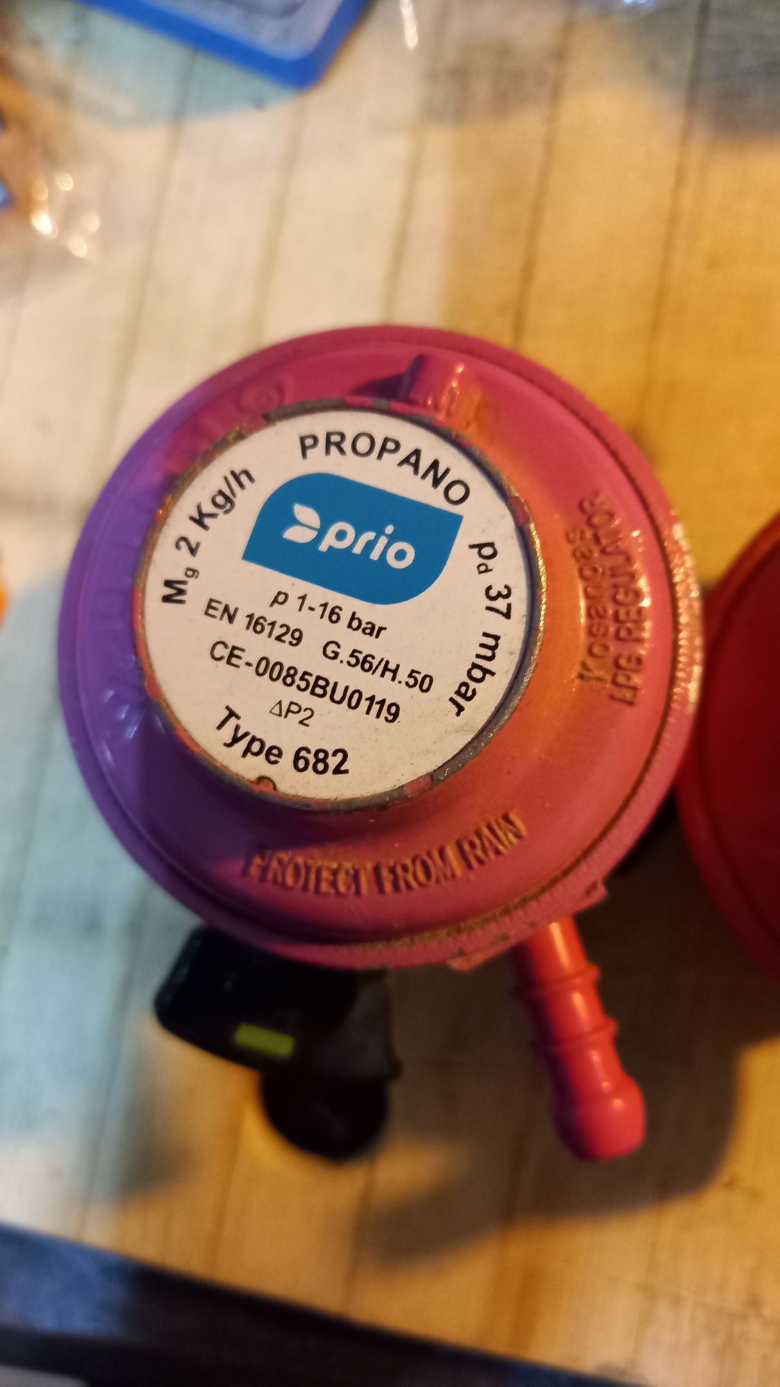 Redutores de gás PRIO/IDEALGÁS/SRG/BP