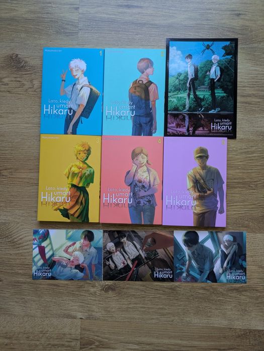 Manga lato kiedy umarł Hikaru 1-5 dodatki studio JG Yatta