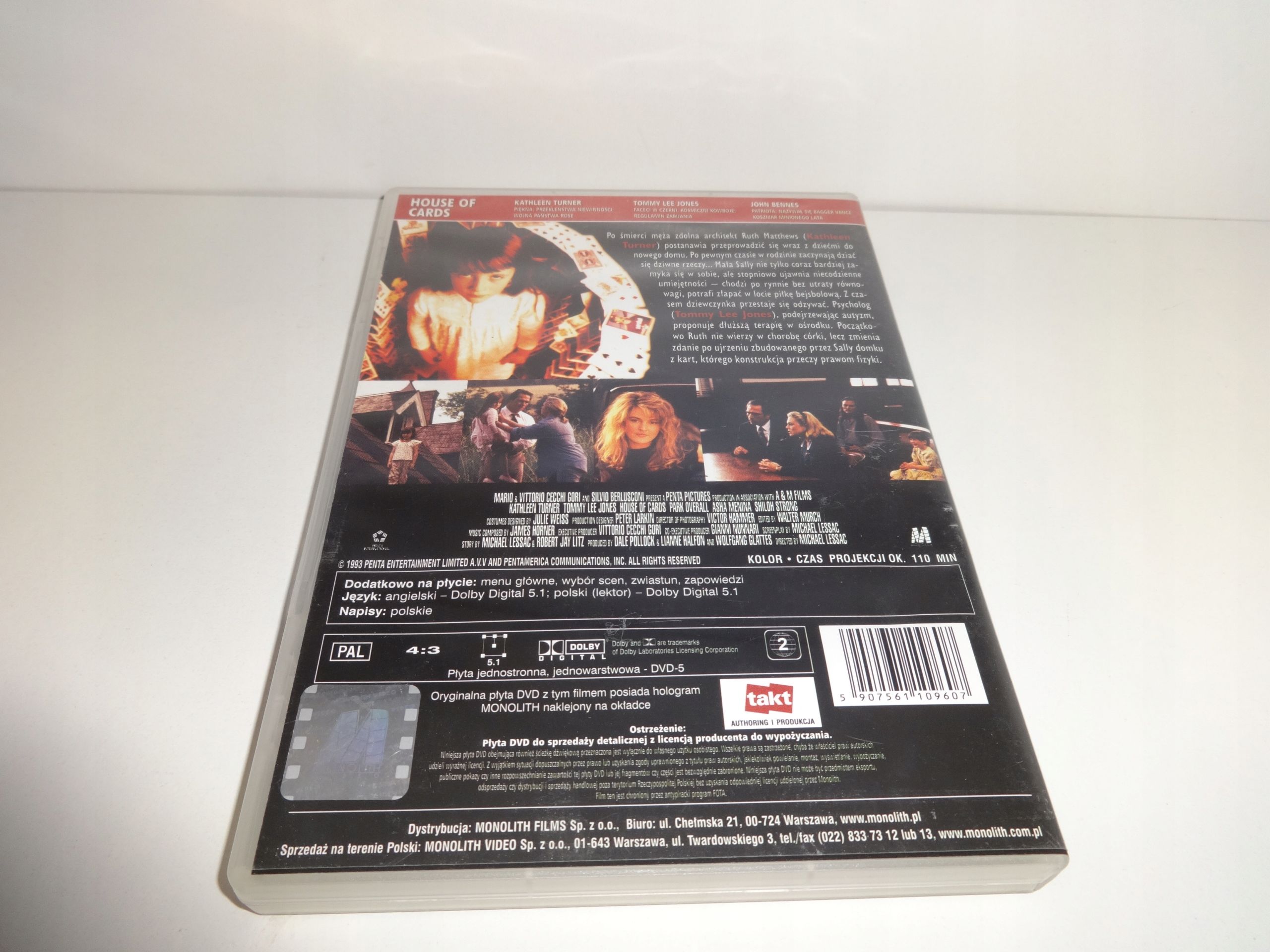 Dom z kart płyta DVD*
