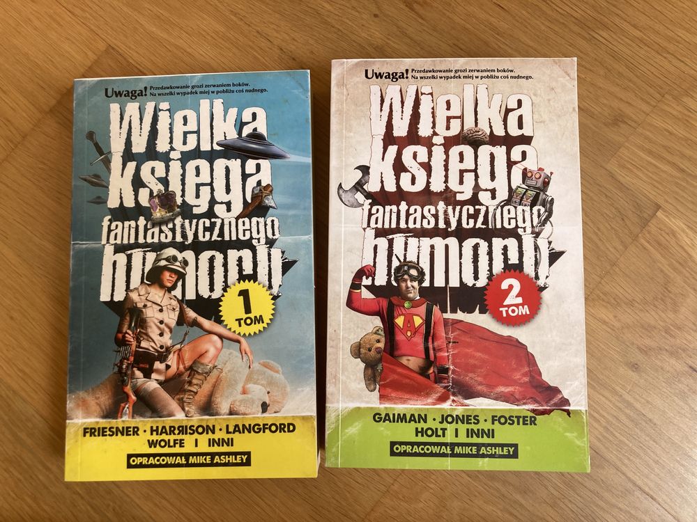 Wielka księga fantastycznego humoru tom 1 i 2