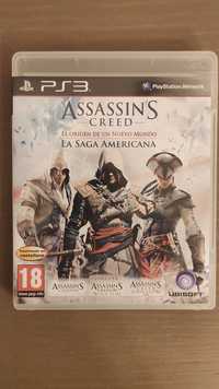 Assassins Creed Saga Americana PS3 - 3 jogos - raro