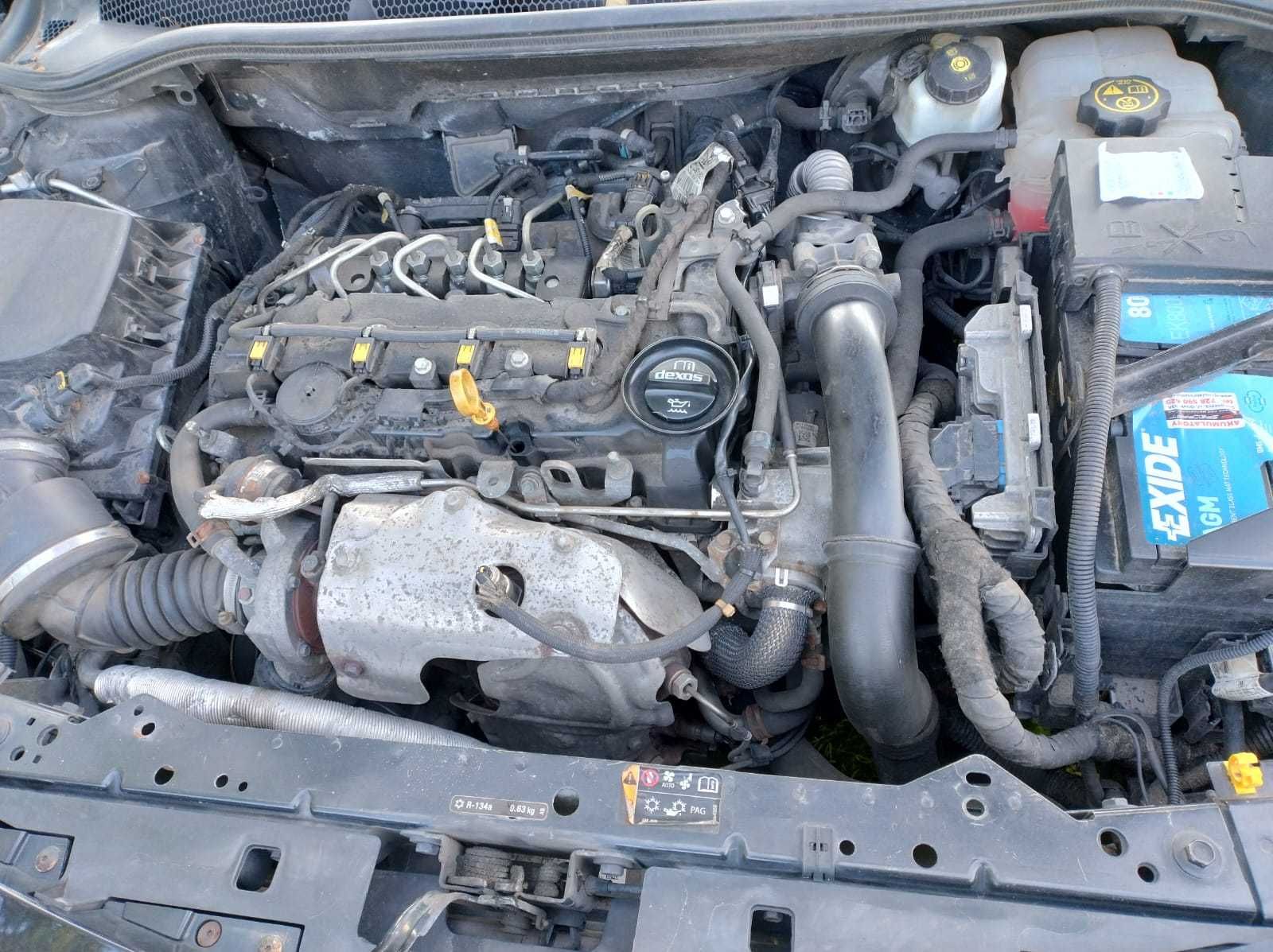 Opel Astra J 1.6 CDTI uszkodzony silnik. Do remontu lub na części.