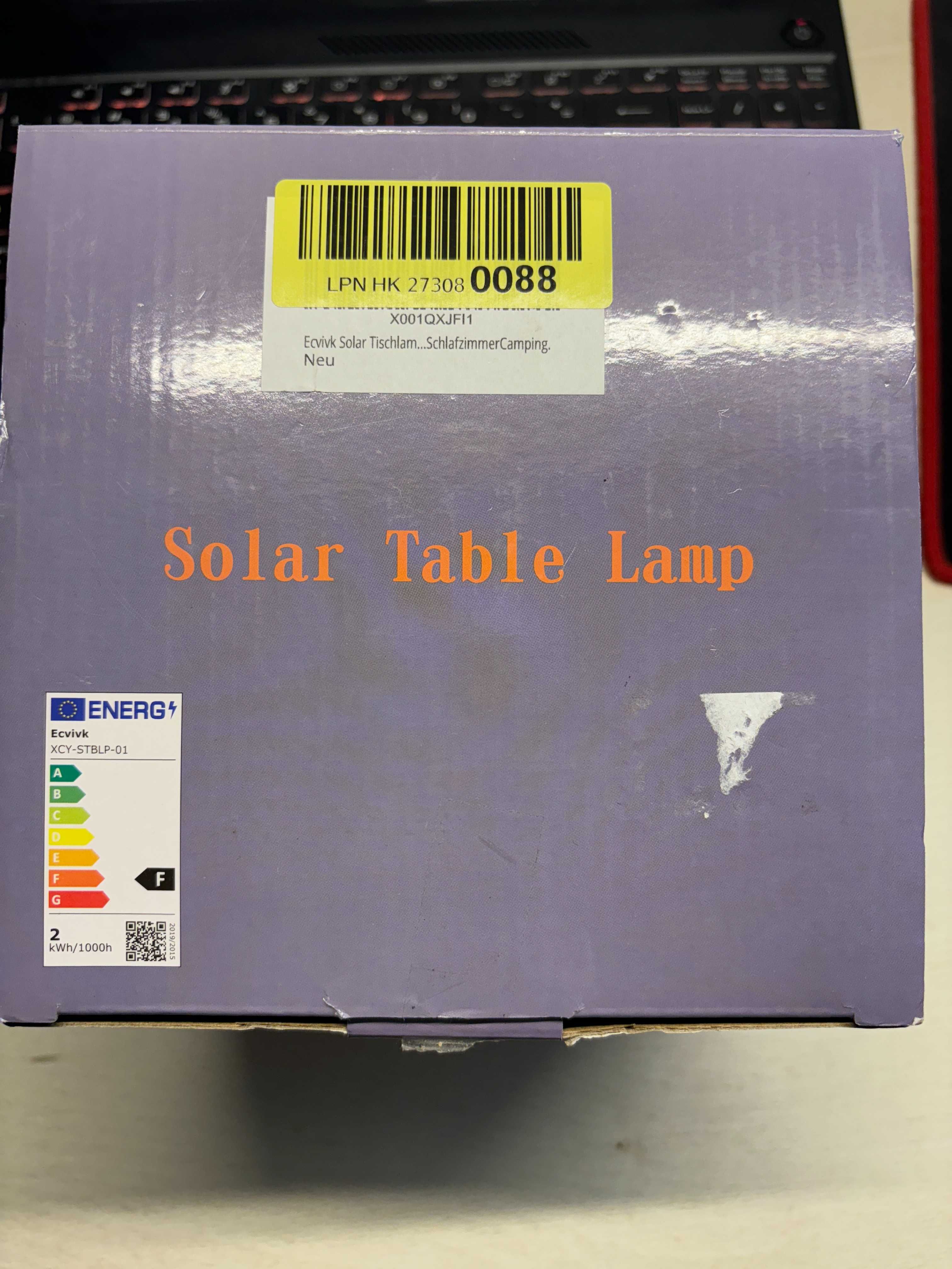 Lampa solarna na pilota - wiele różnych kolorów i funkcji