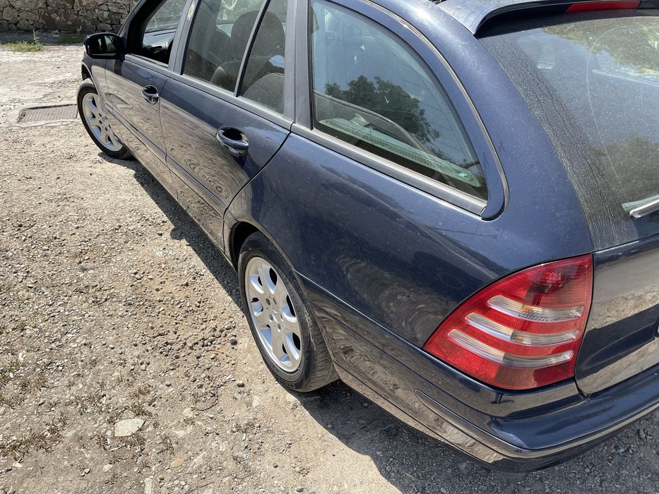 mercedes c 220 cdi avariado