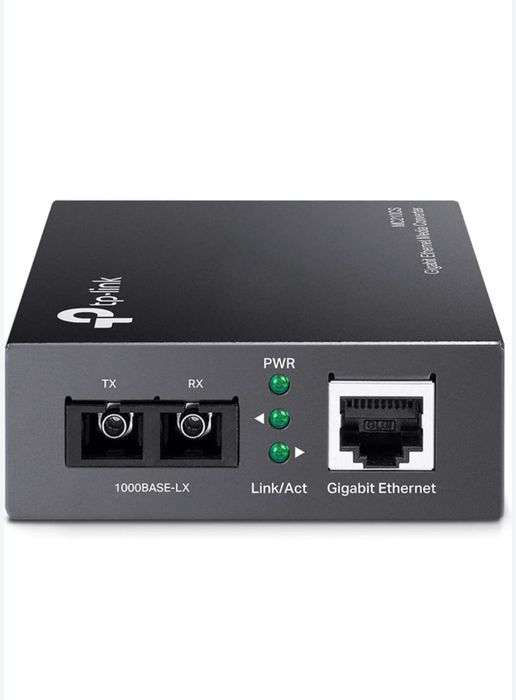 Konwerter multimediów gigabitowych jednomodowych