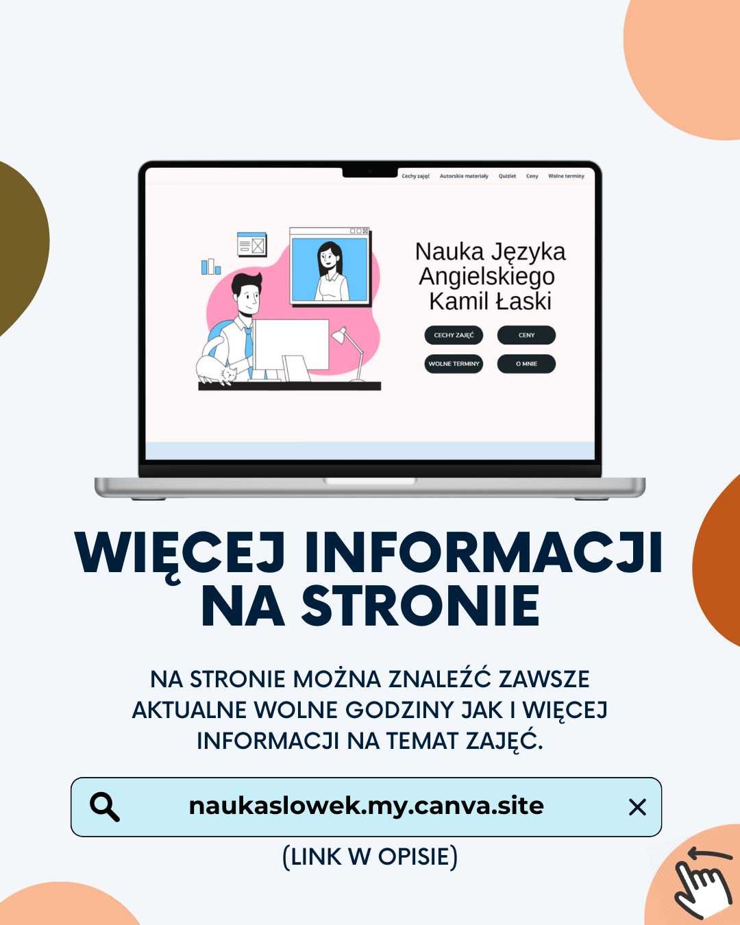 Zajęcia / korepetycje z języka angielskiego online