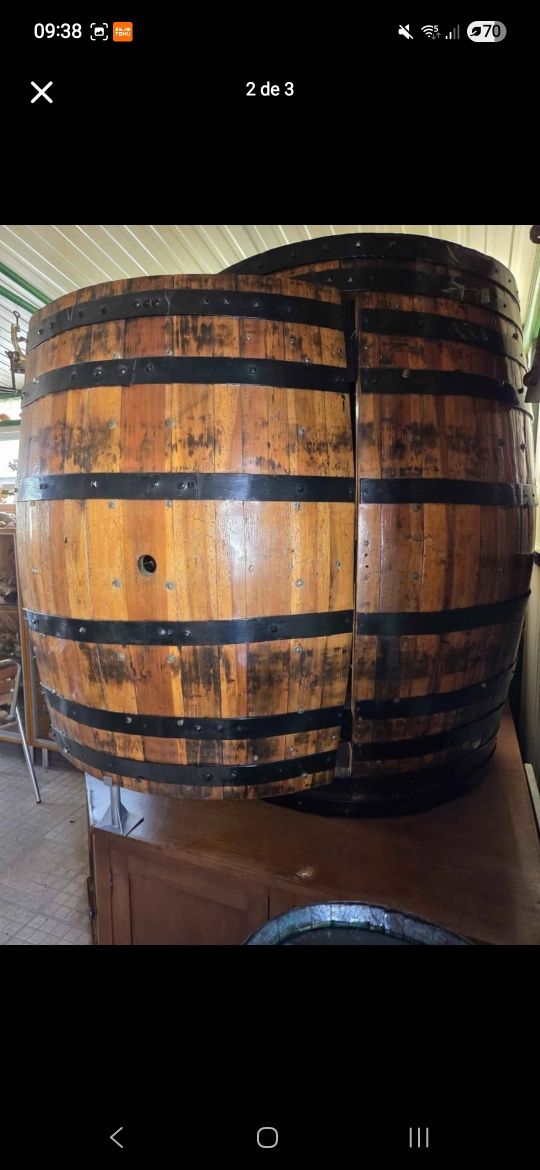 Barril em garrafeira