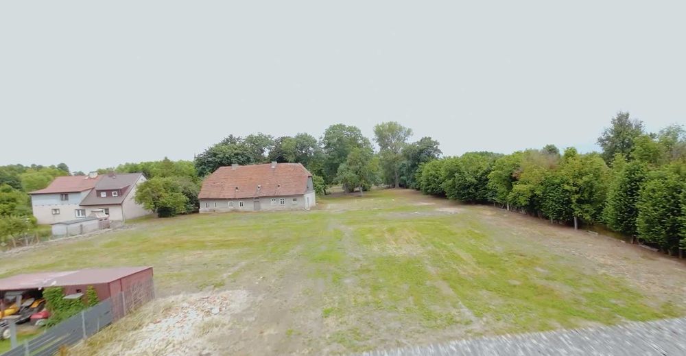 Działka zabudowana 96ar 9600 m2 okolice Wrocławia