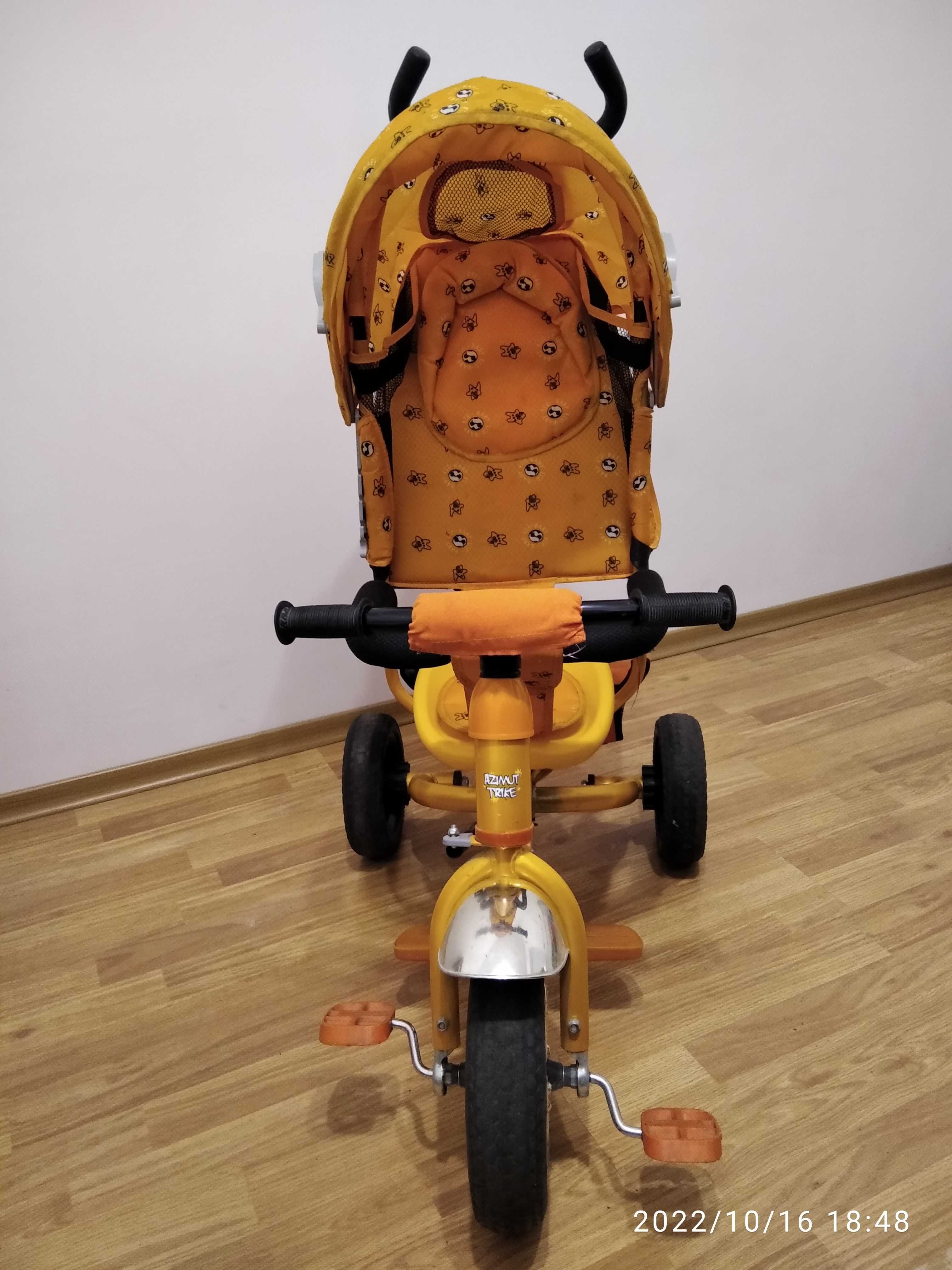 Трьохколісний дитячий  велосипед- "AZIMUT TRIKE"