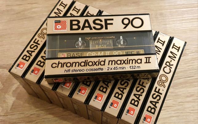 Kasety magnetofonowe BASF Chromdioxid Maxima ll 90.