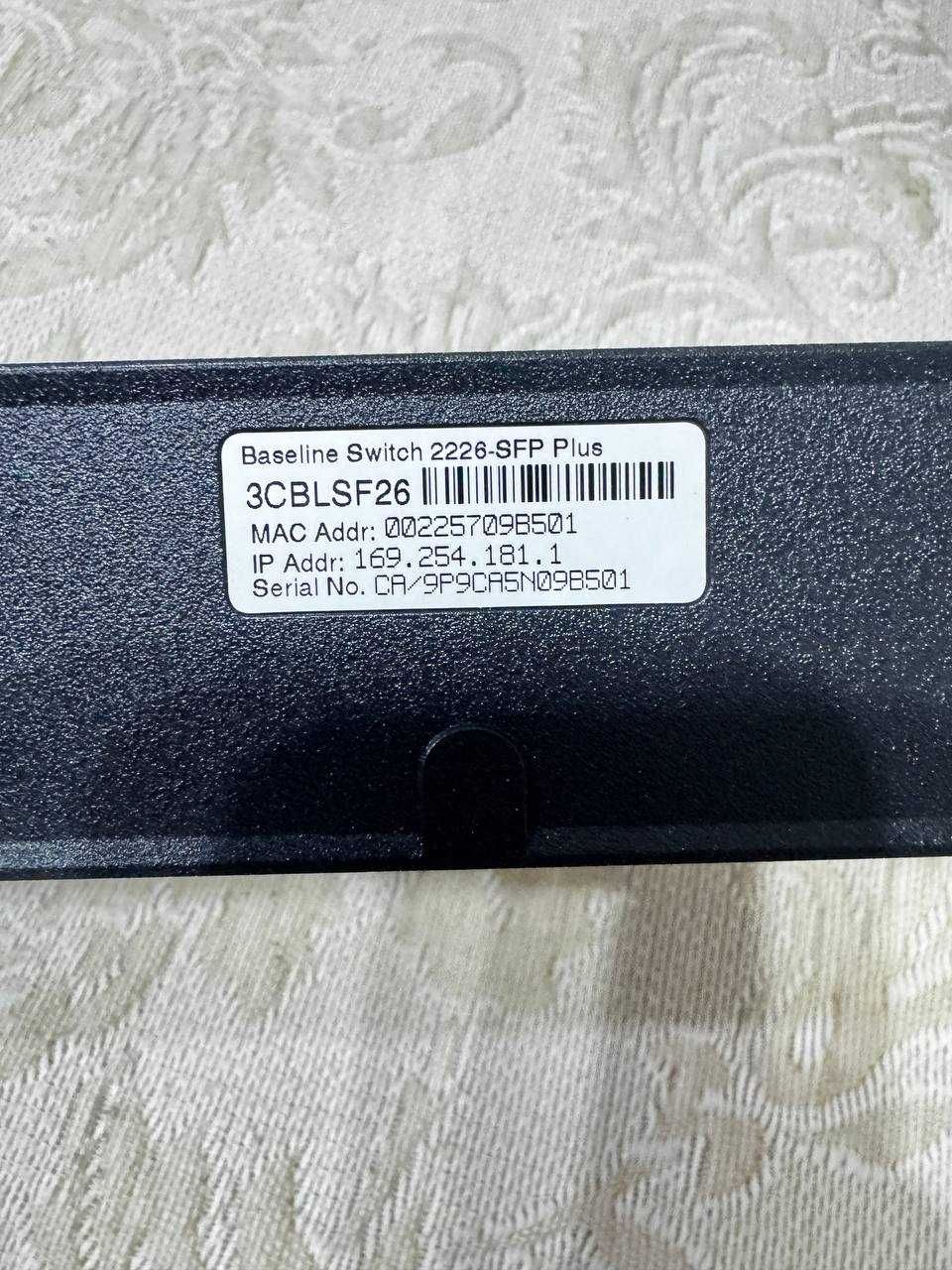 Комутатор світч 3соm baseline switch 2226 SFP Plus