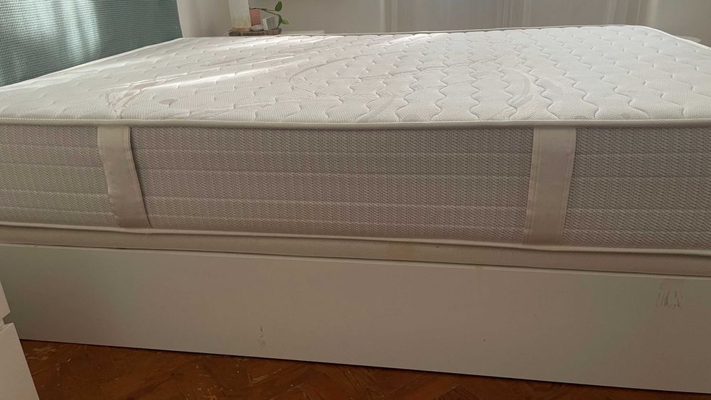 Cama Sommier + Colchão Pikolin 140x190xm