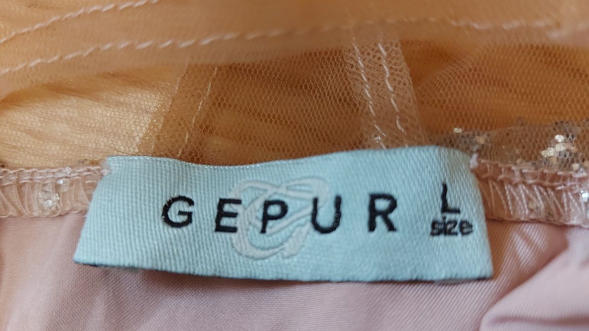 Gepur блуза пудрового кольору
