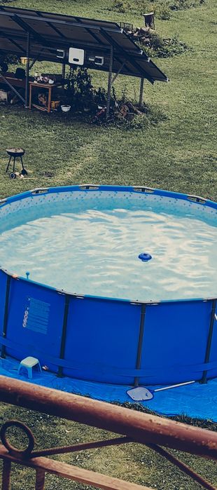 Duży Basen 457/122 drabinka akcesoria