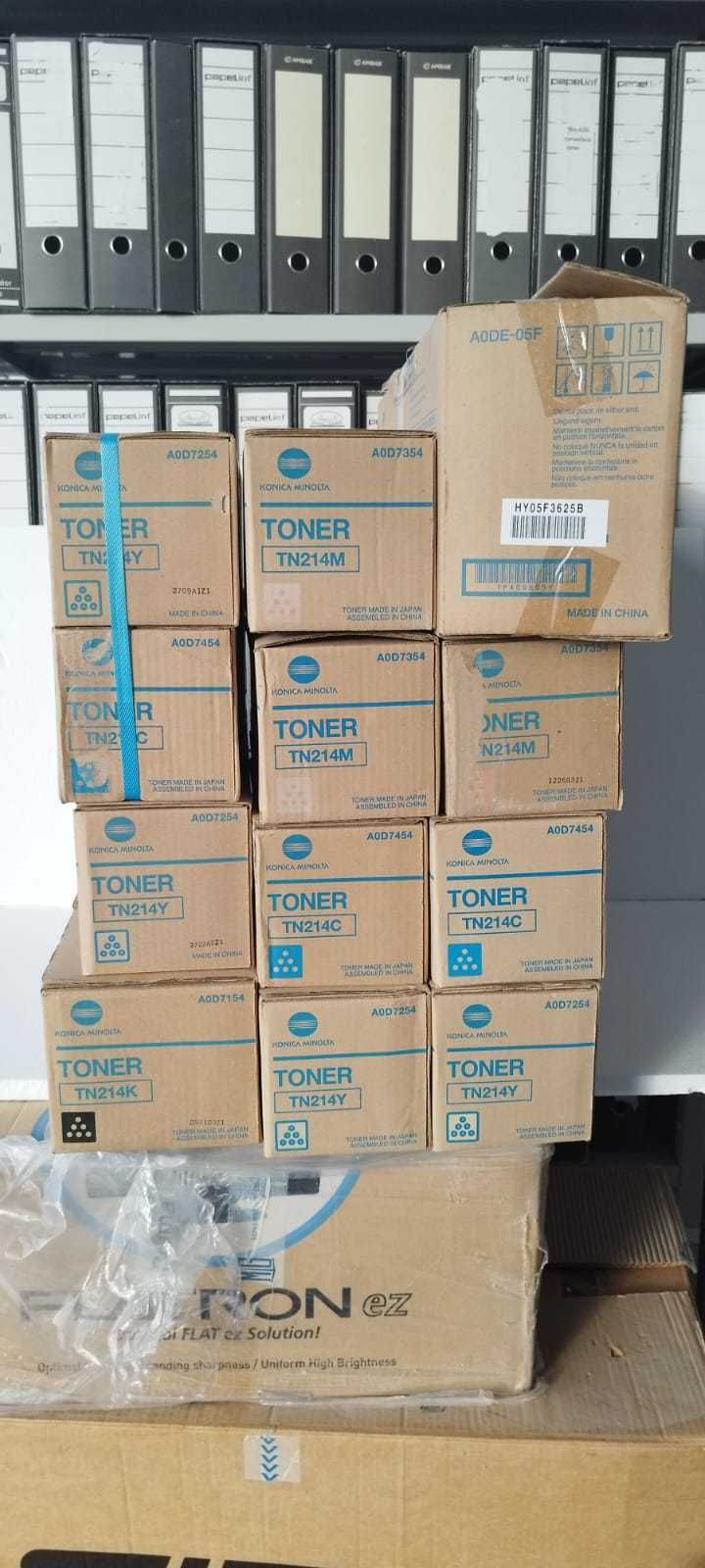 Toner Konica Bizhub C200  toners Azul outras cores vendo avulso