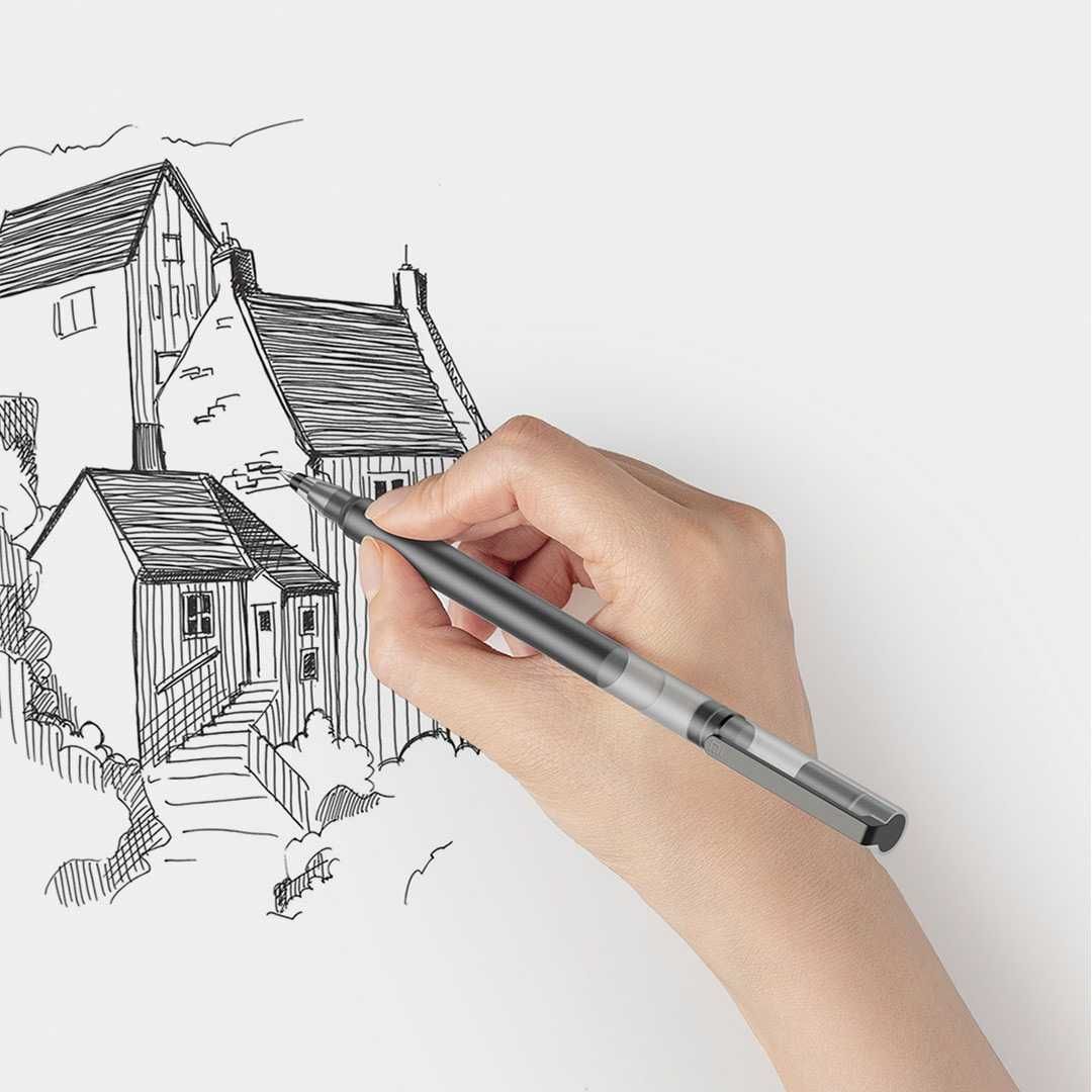 Якісна гелева ручка Xiaomi Mi Jumbo Gel Ink Pen MJZXB02WC Black 10 шт.