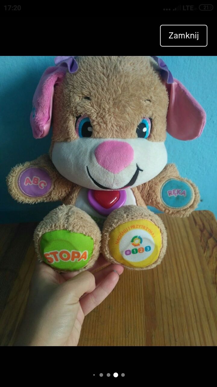 Szczeniaczki uczniaczki Fisher Price 2siostryzczki