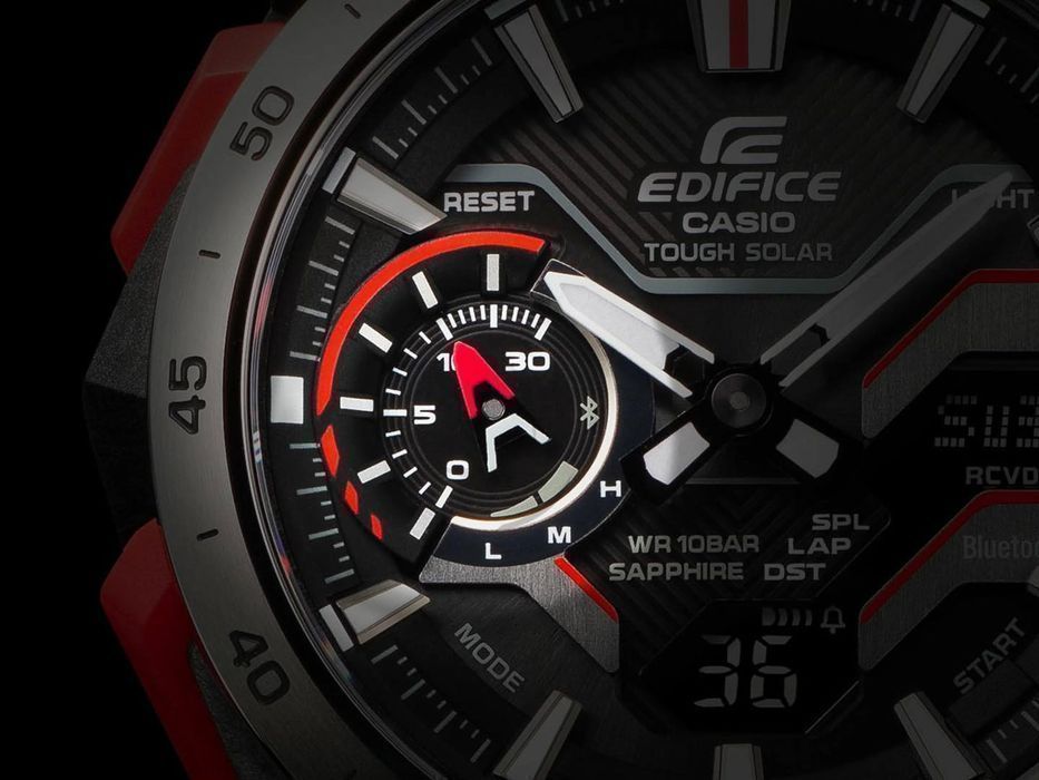 Часы Casio ECB-2200P-1A ! Оригинал! Фирменная гарантия 2 года!