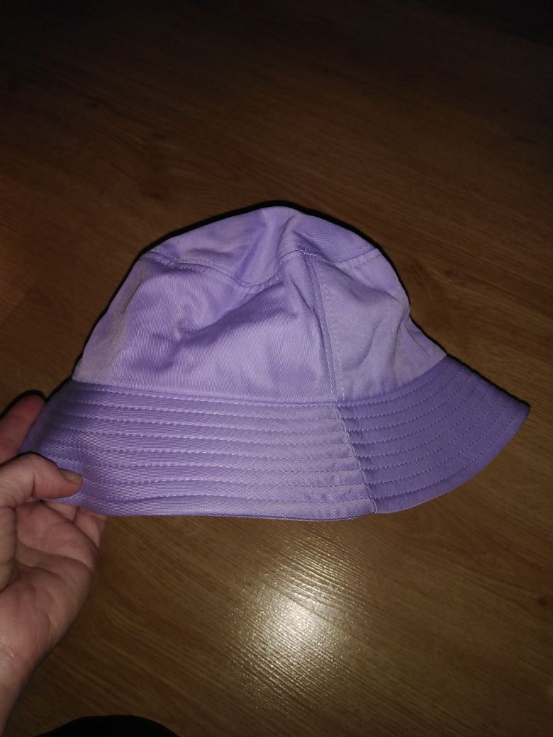 Czapka kapelusz rybacka fioletowy kolor