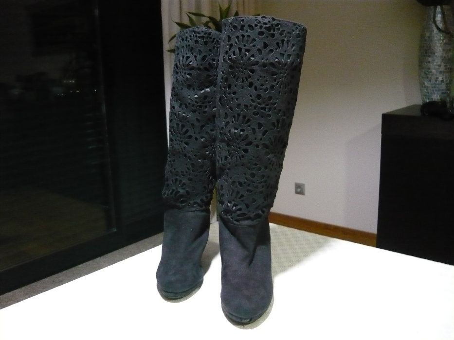 Conjunto de 2 pares de botas de senhora - Usadas