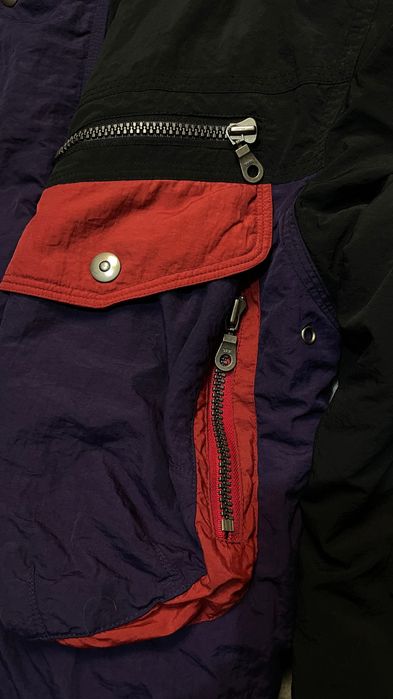 Бомбер куртка вінтаж зимовий розмір XL лижний