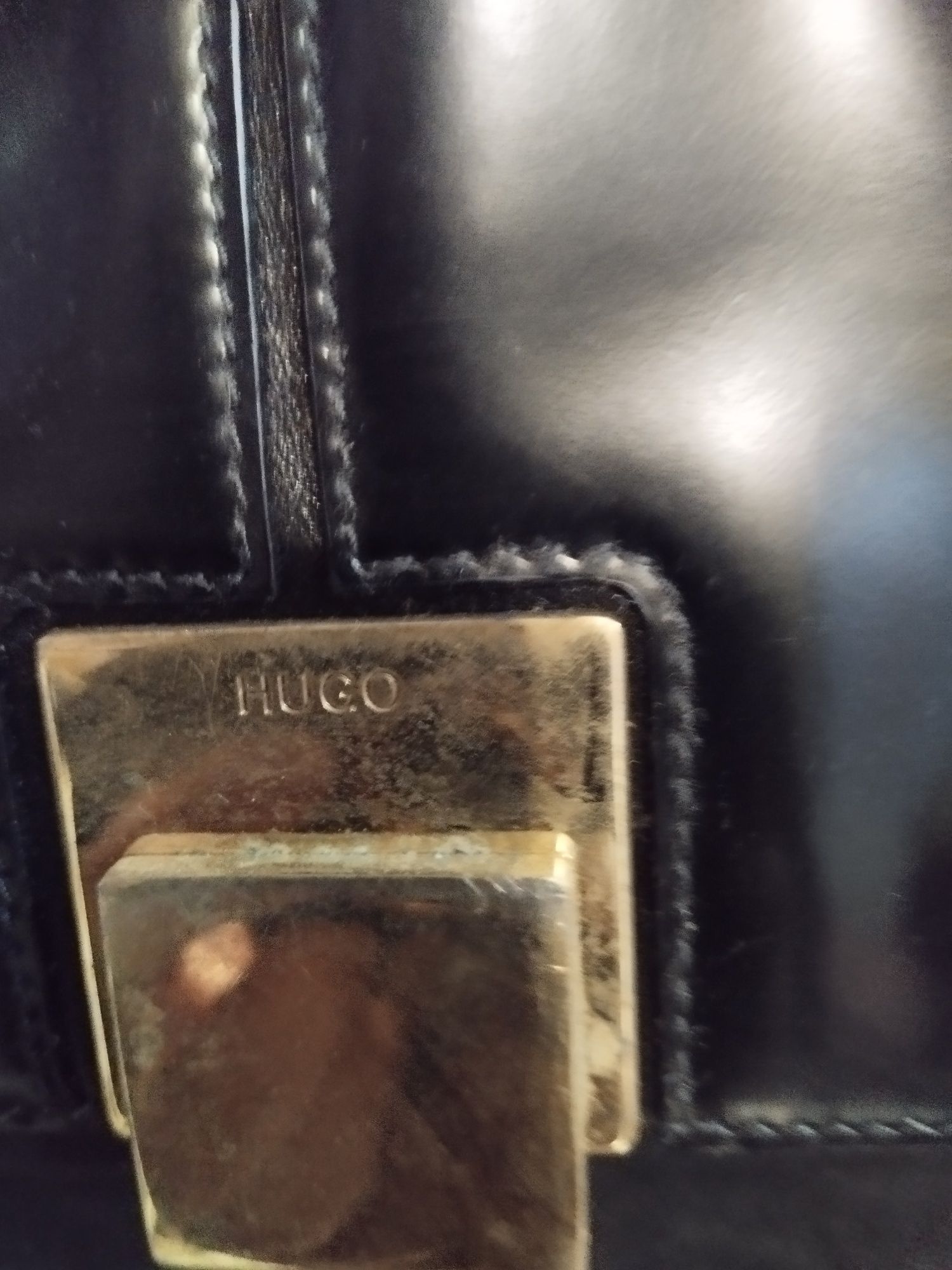 Carteira grande em pele da Hugo Boss