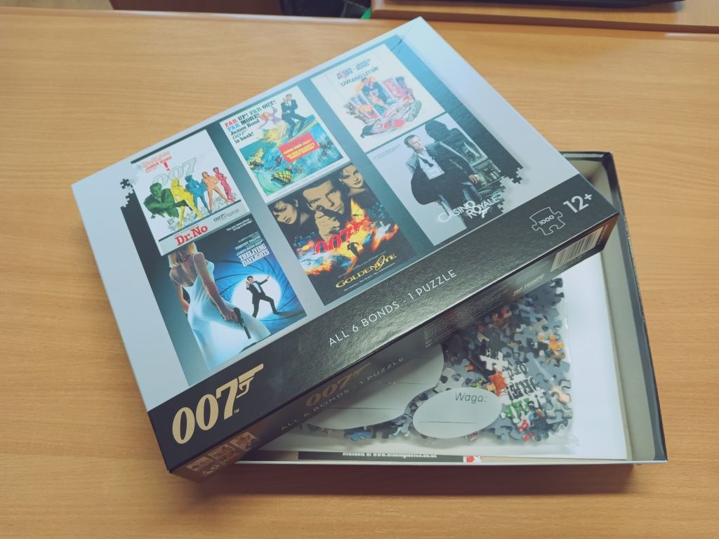 Puzzle 1000, James Bond