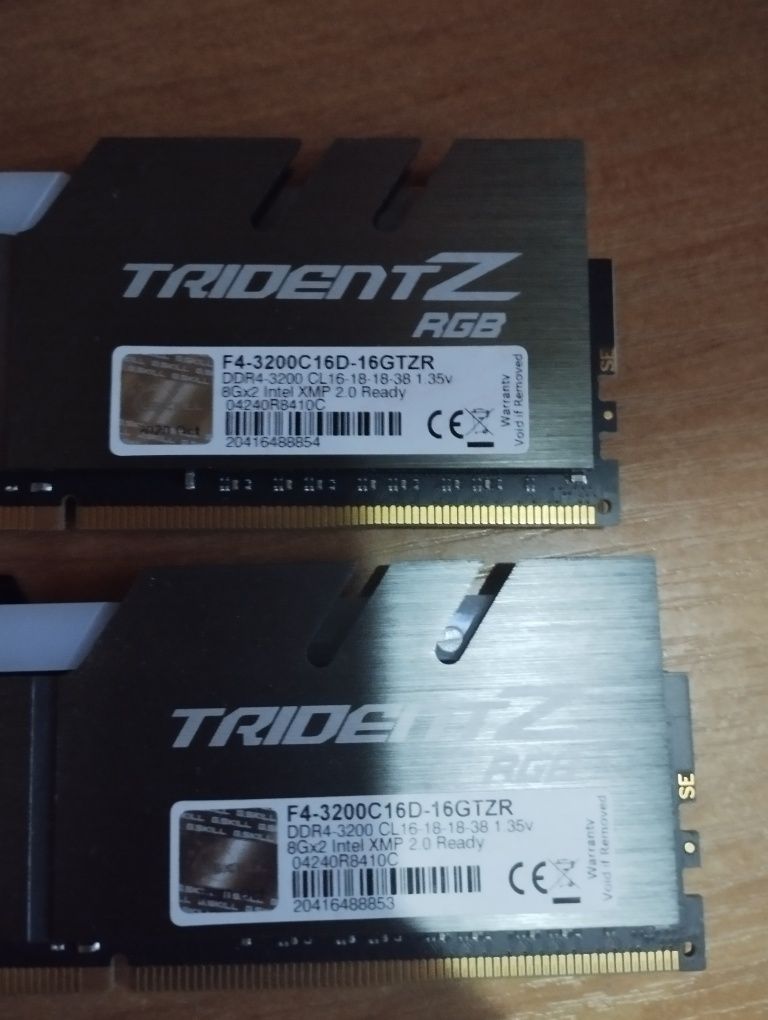 Оперативная память g.skill trident z neo 16gb 2 x 8