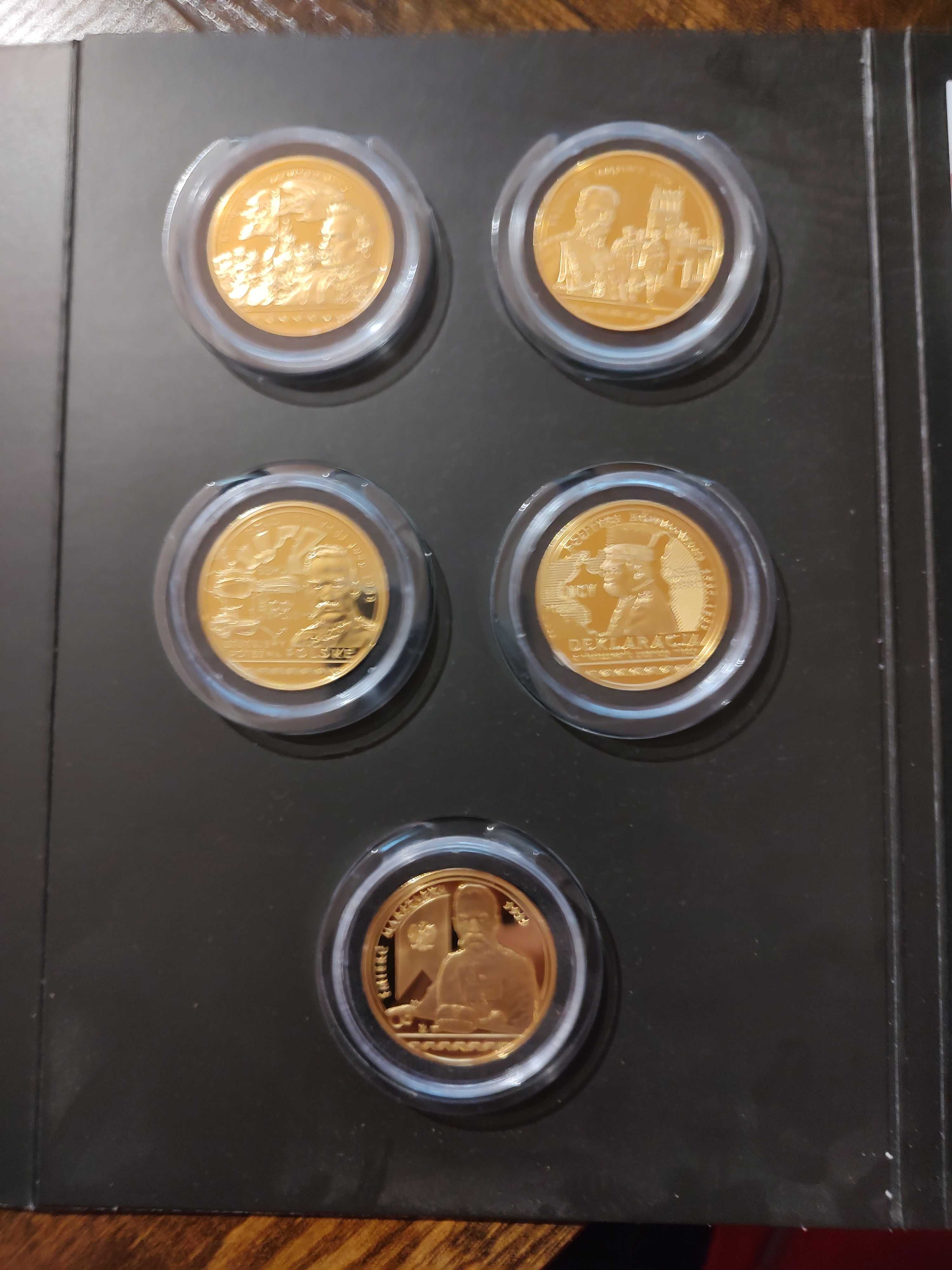 Kolekcja monet Józef Piłsudski Droga Do Niepodległości