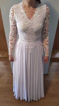 Suknia ślubna biała rozmiar 36/38 piękna wyjątkowa!