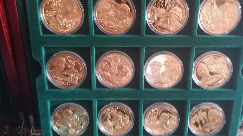 Medale, numizmaty, Polacy w II wojnie ś. kolekcja , Skarbnica Narodowa