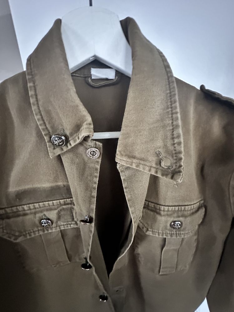 Zhr koszula 146 152 harcerska hufiec khaki